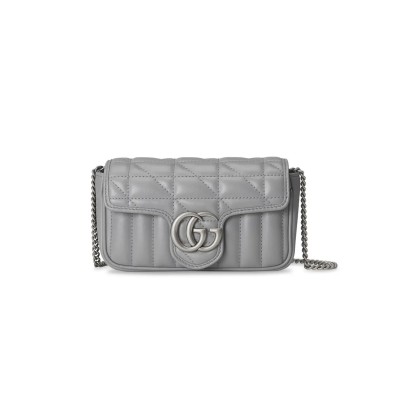 GUCCI GG MARMONT SUPER MINI BAG 476433 (16.5*10.2*5.1cm)